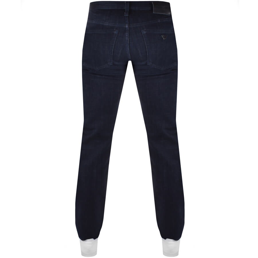 Emporio Armani J21 Regular Jeans Dark Wash Navy